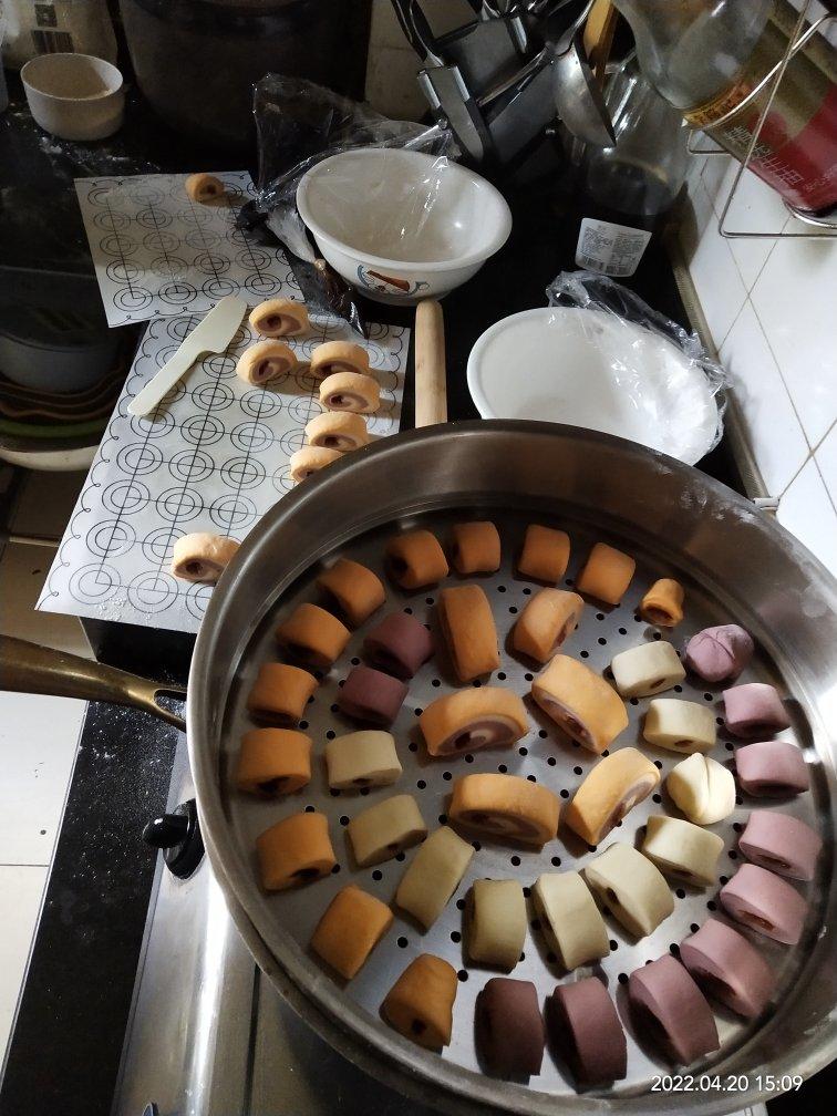 🔥小盆友抢着吃的豆沙小馒头，附视频详细操作！