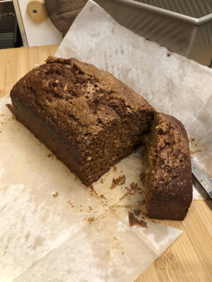 香蕉核桃磅蛋糕 Banana & Walnut Pound Cake