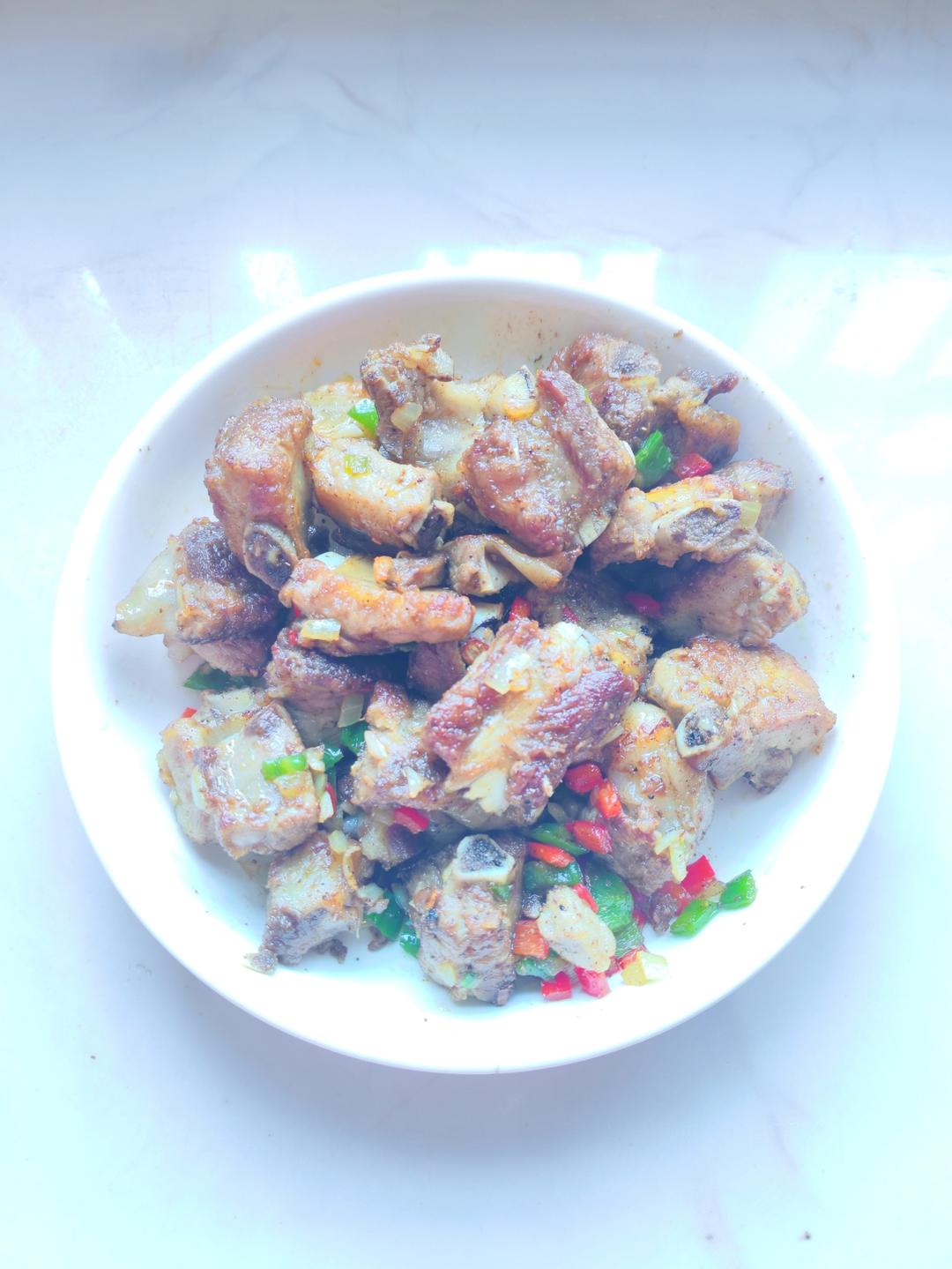 椒盐排骨‼️免油炸更健康‼️