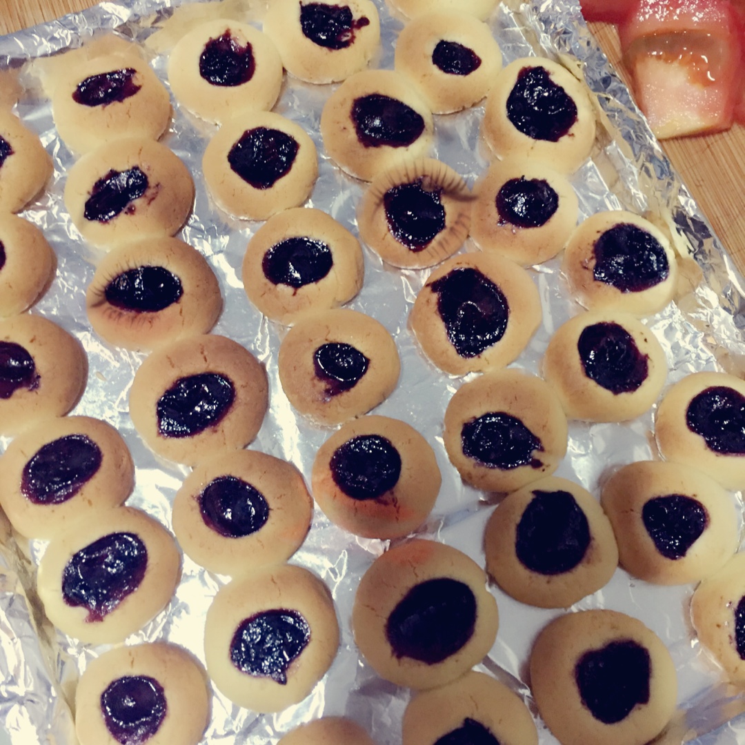 蓝莓果酱小饼干