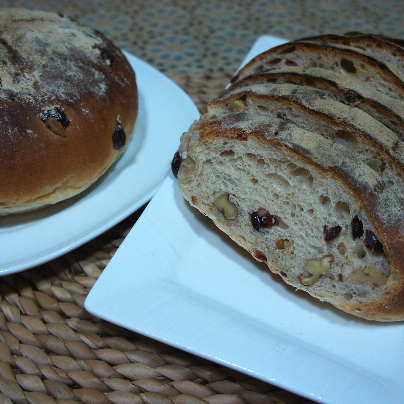 黑麦蔓越莓软欧包