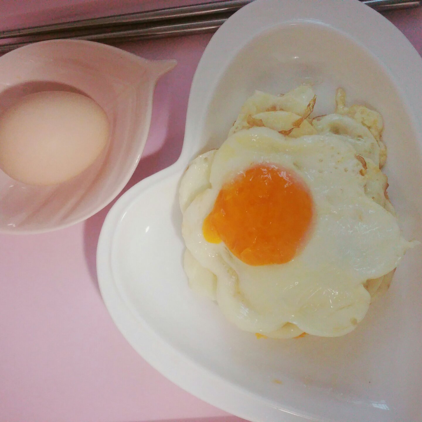 煎鸡蛋（微波炉版）