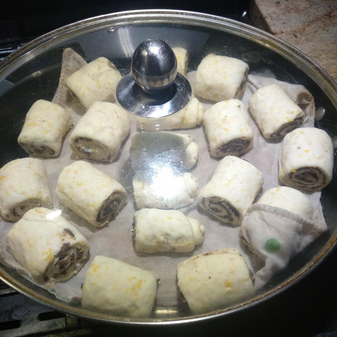 超简单红豆花卷