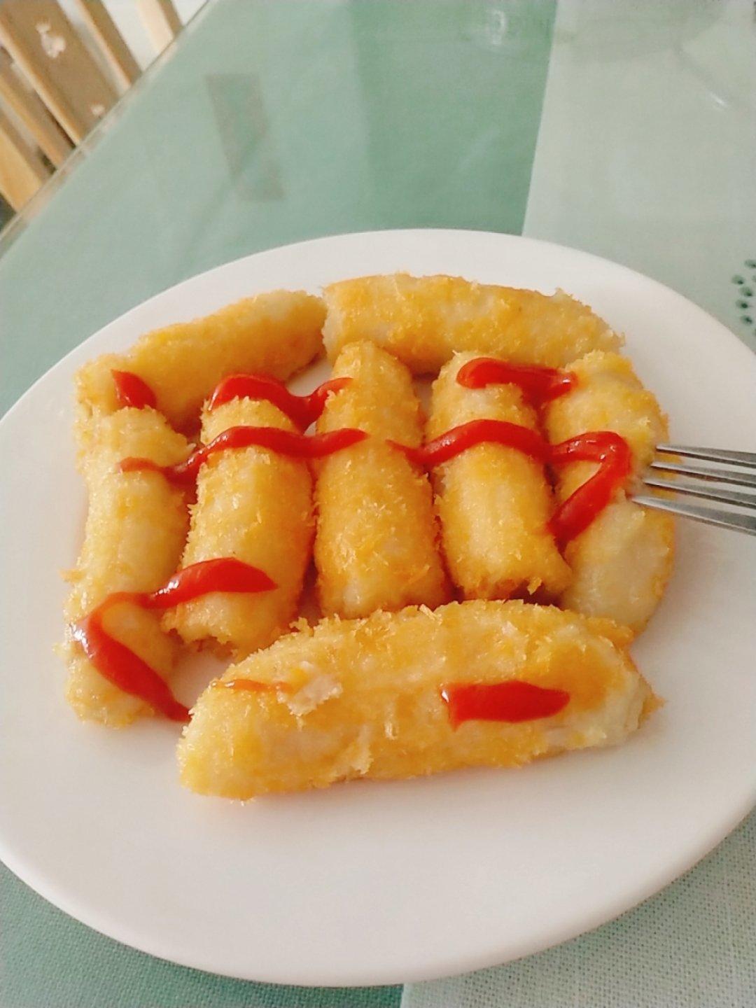炸香蕉-简单快手
