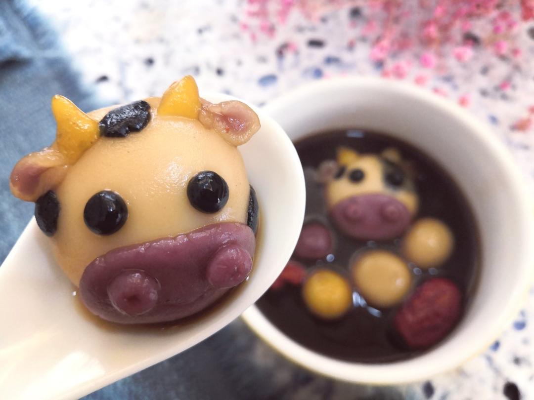 卡通汤圆  超级软糯好操作的汤圆皮配方大分享