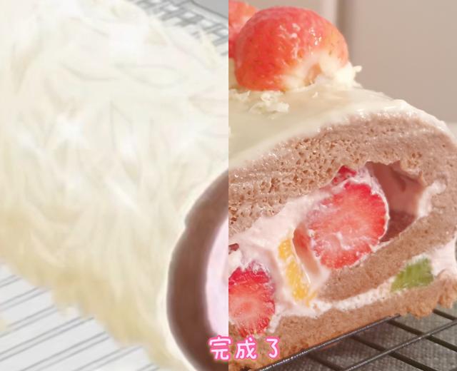 【梦色蛋糕师还原系列】天使👼🏻&恶魔👿蛋糕卷