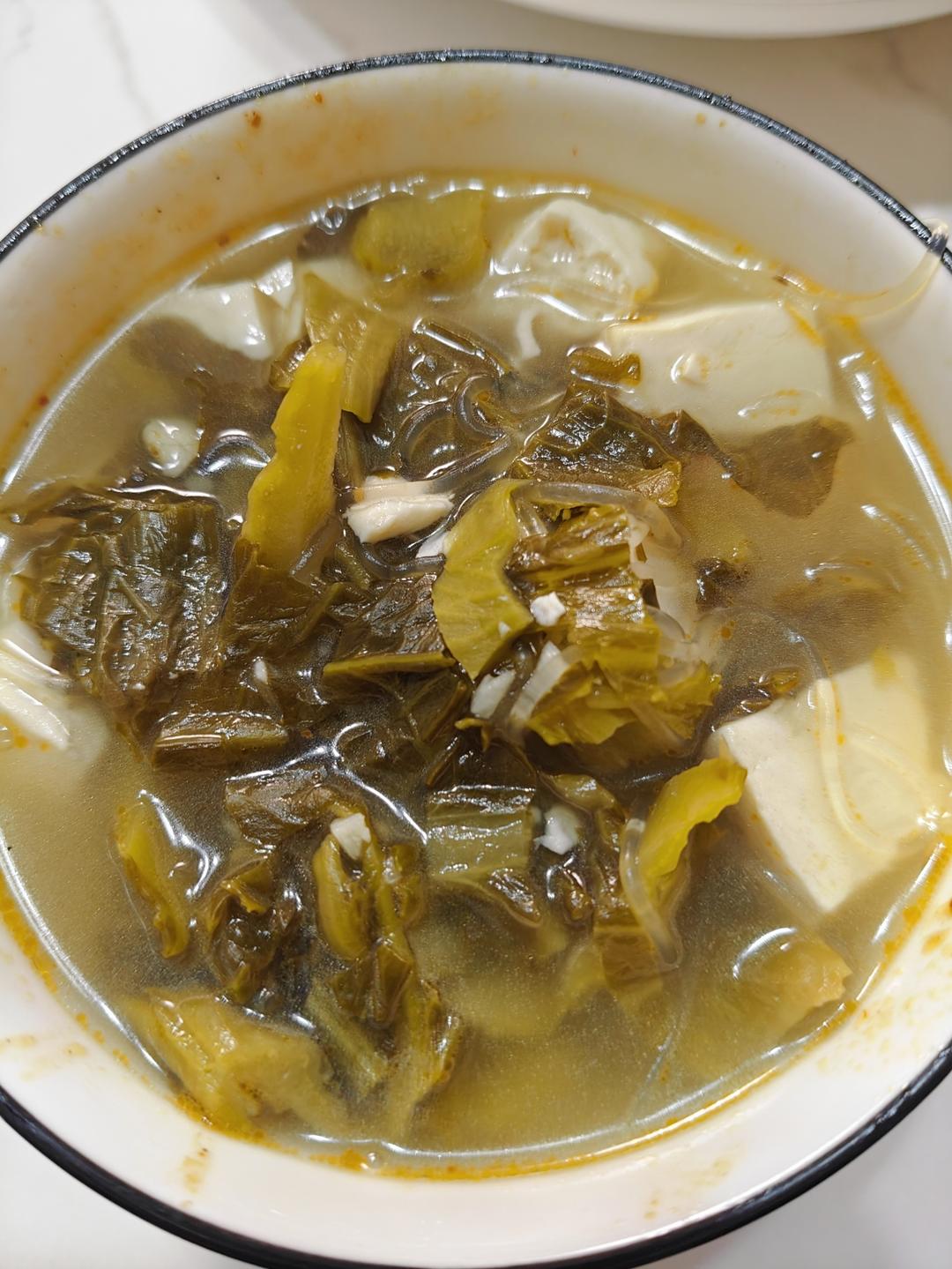 酸菜粉丝汤