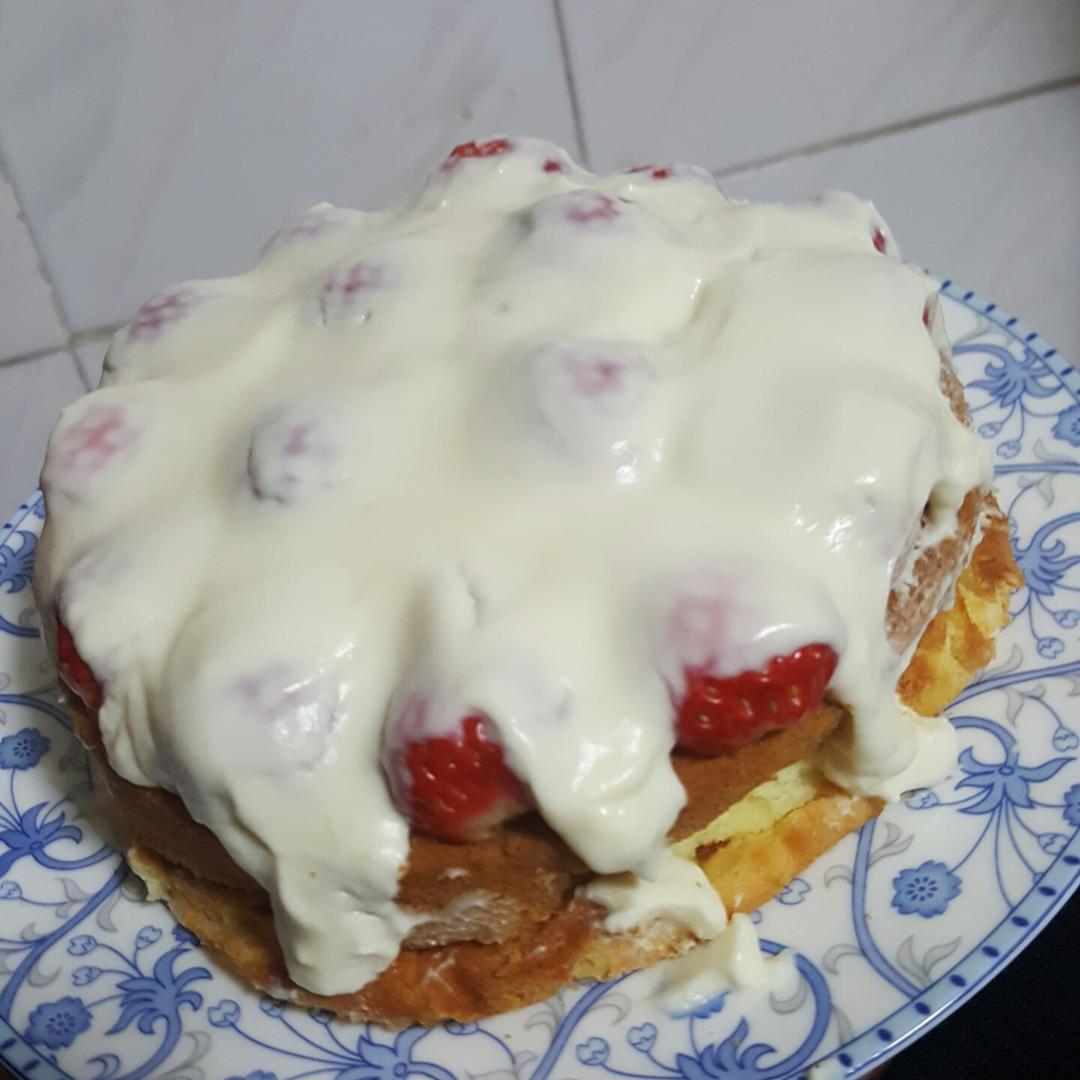 《Tinrry+》戚风蛋糕（6寸配方）（基础、超详细教程）