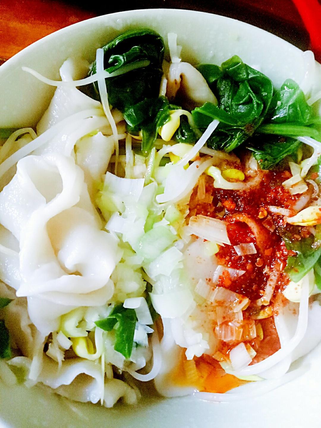 五分钟快手油泼乌冬面