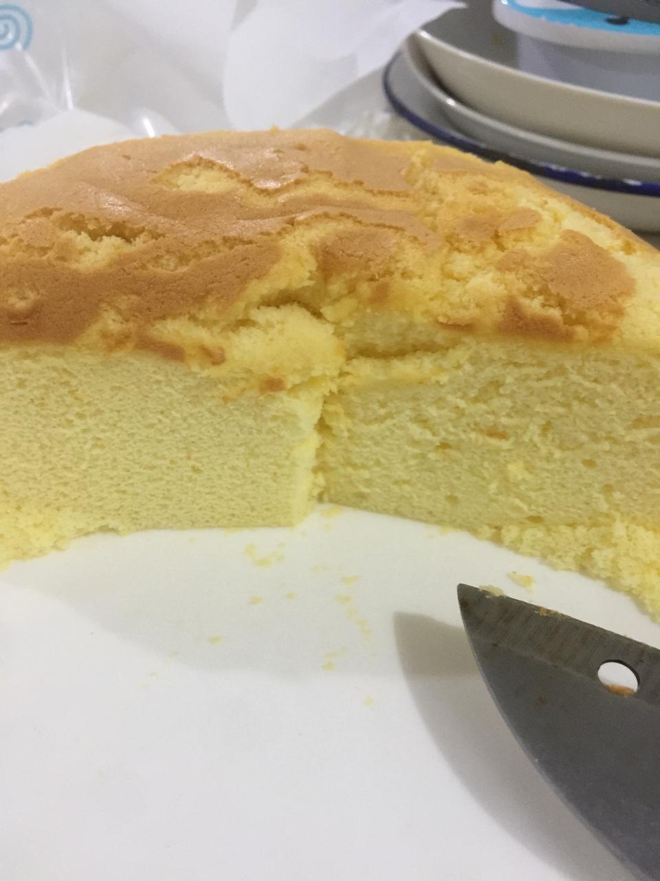 六寸戚风蛋糕