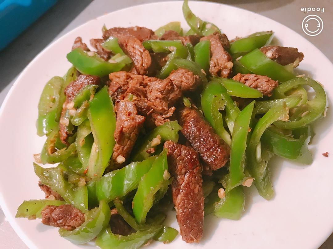 尖椒牛柳