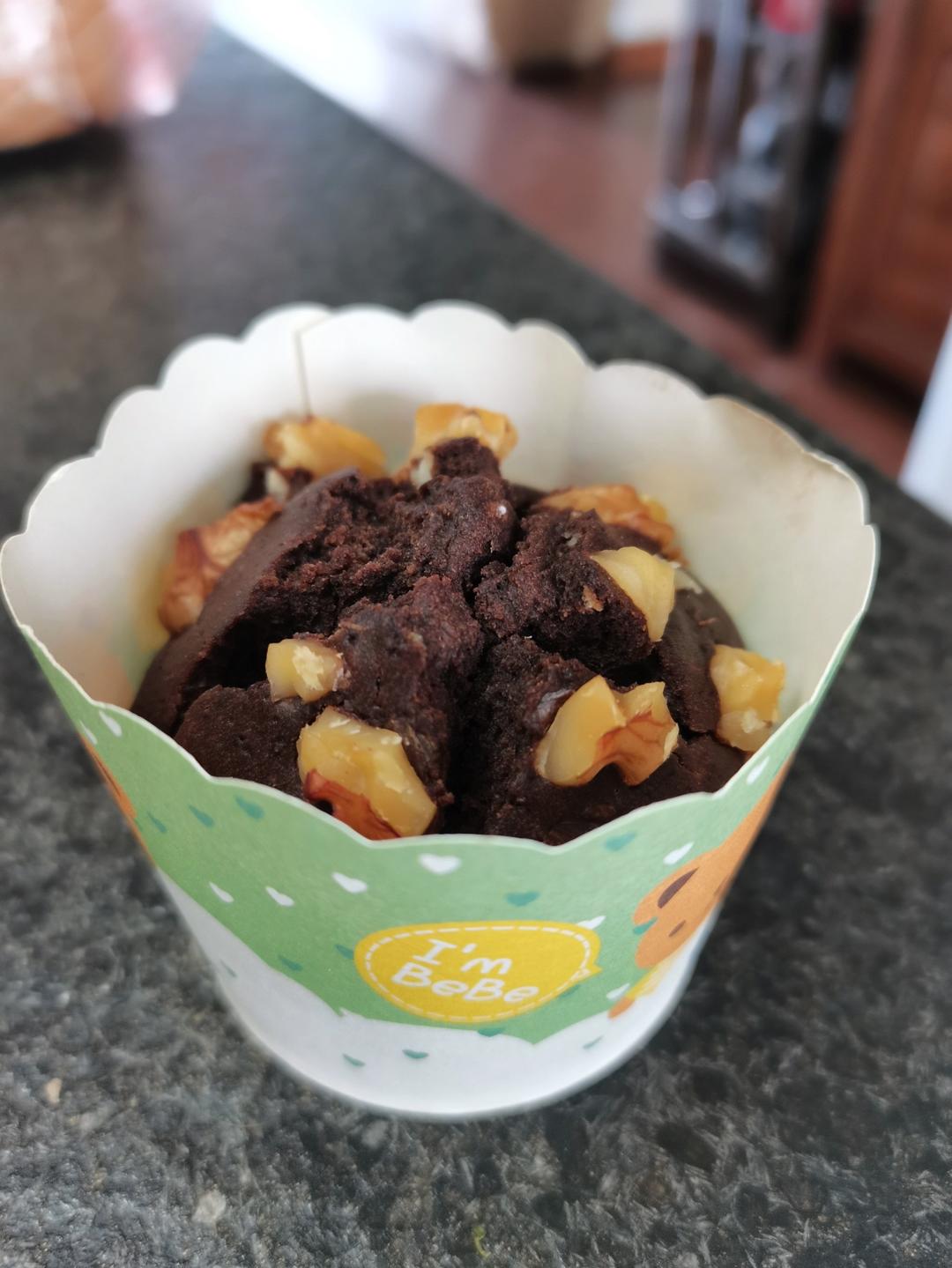 巧克力马芬纸杯蛋糕