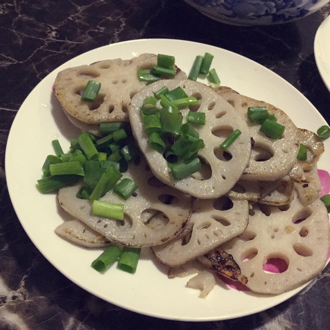 清炒藕片