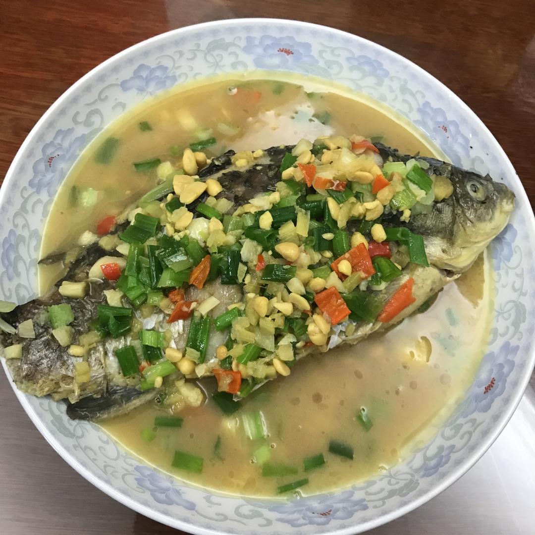 红烧鲫鱼