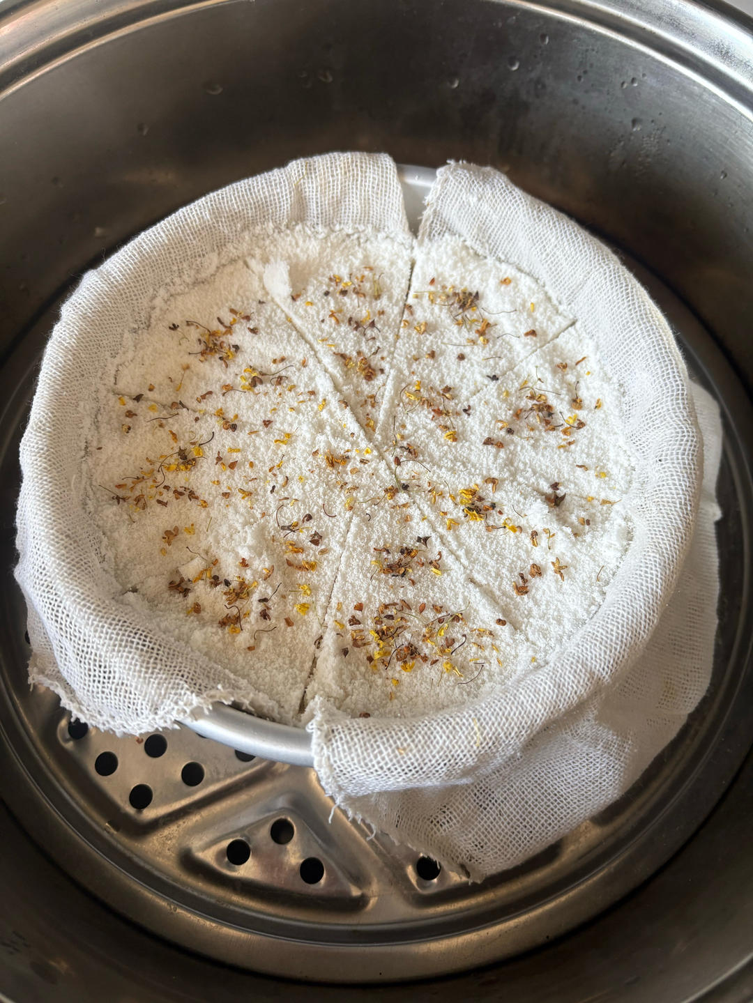 蒸出来的传统美味，定胜（升）糕/重阳糕，软糯香甜，寓意美好