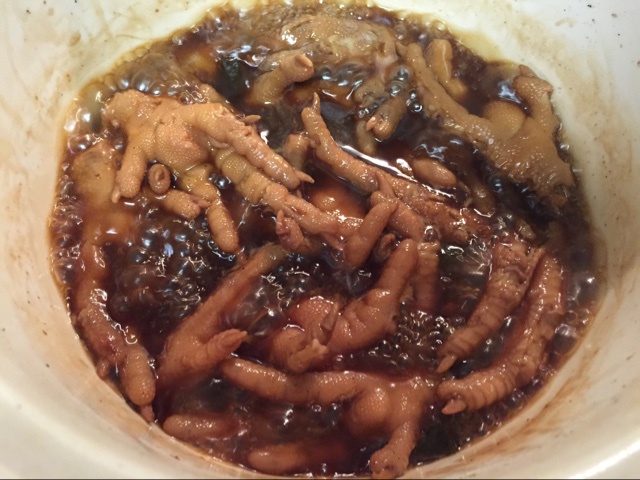 香辣卤鸡爪