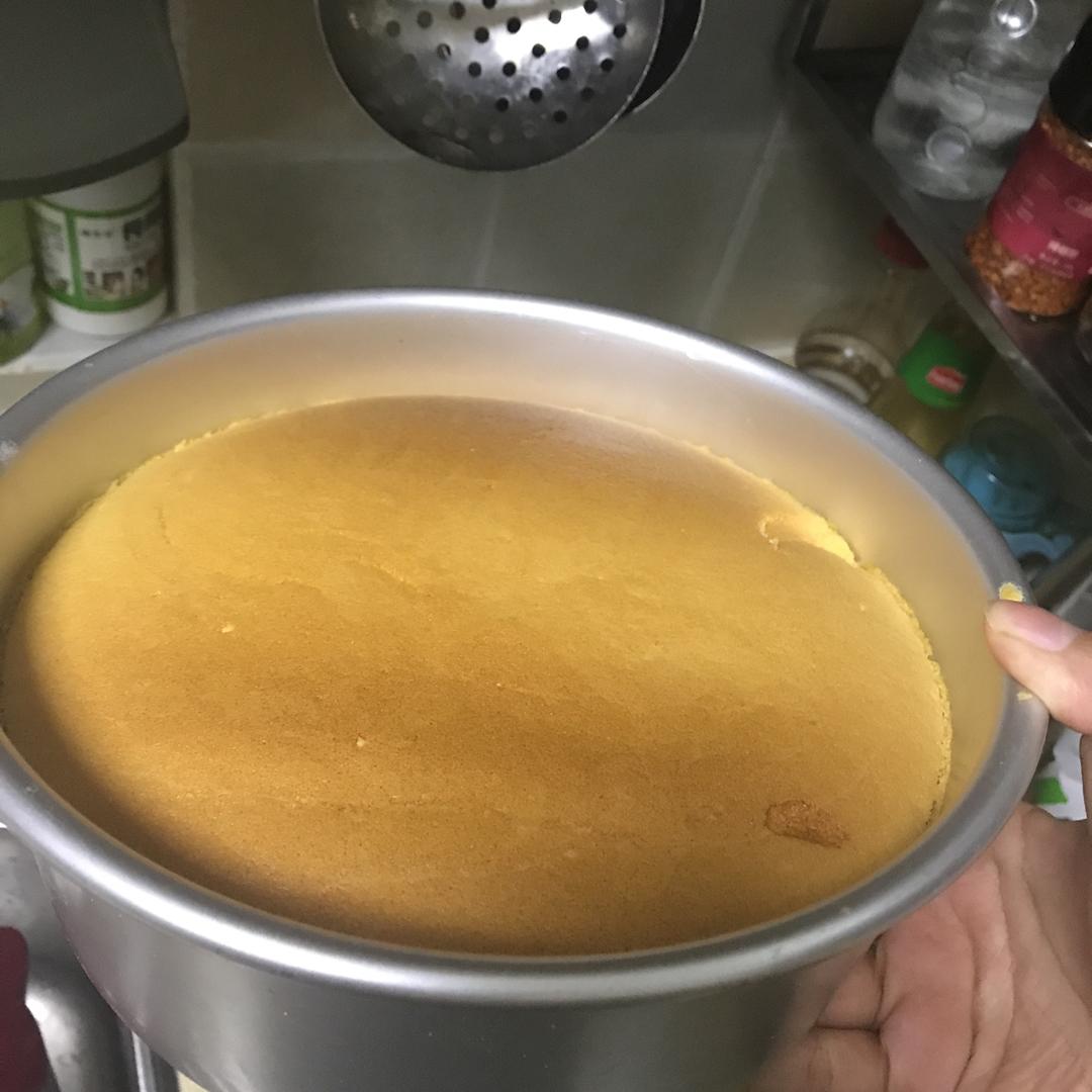 8寸戚风蛋糕（改良君之配方）#皮黑森林#