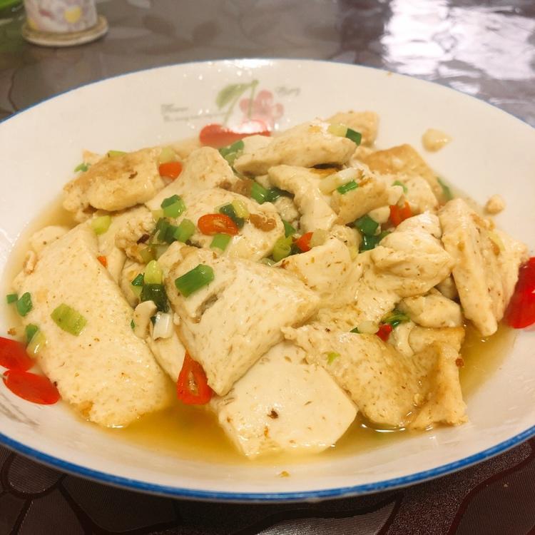 家常煎豆腐