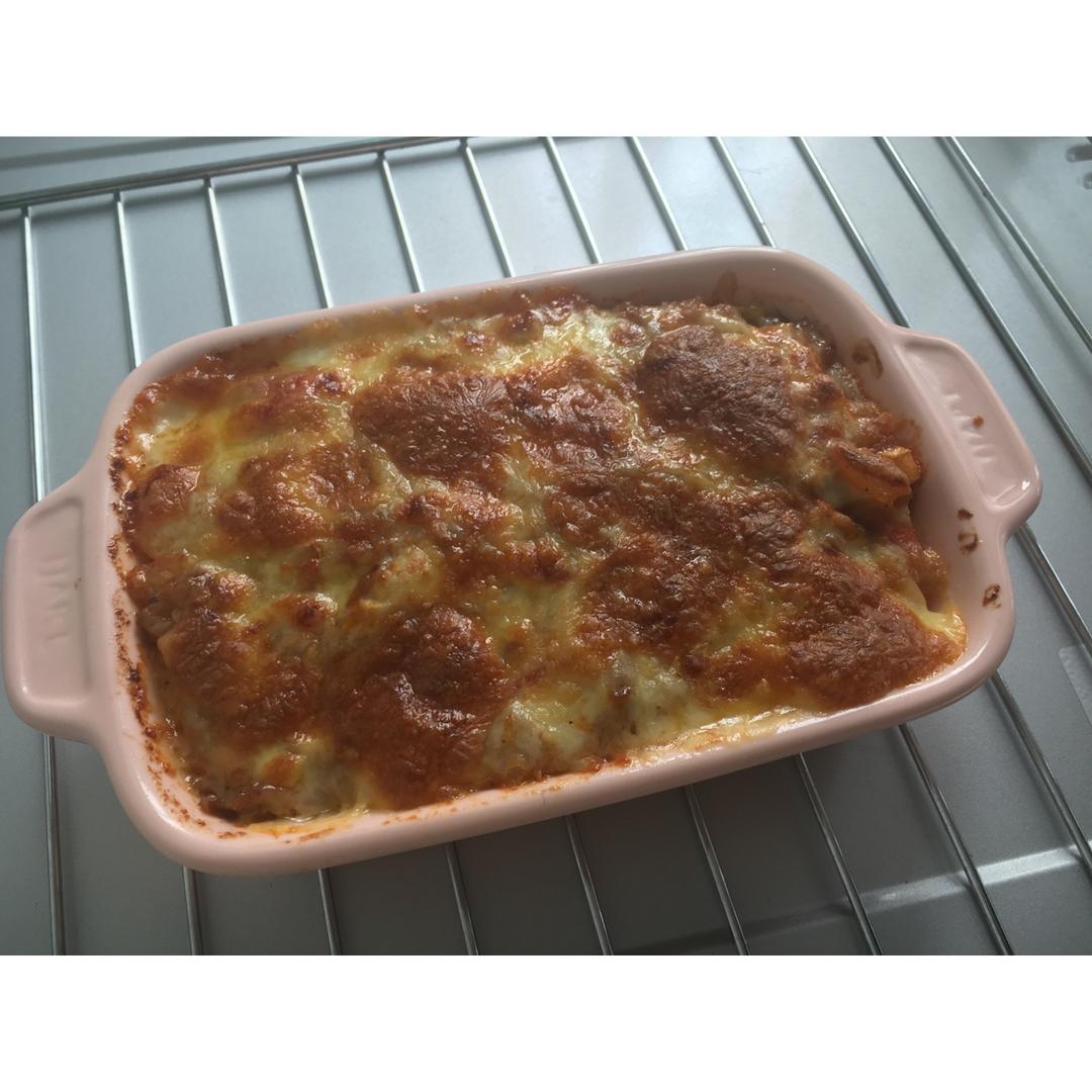 蕃茄肉酱奶酪焗饭
