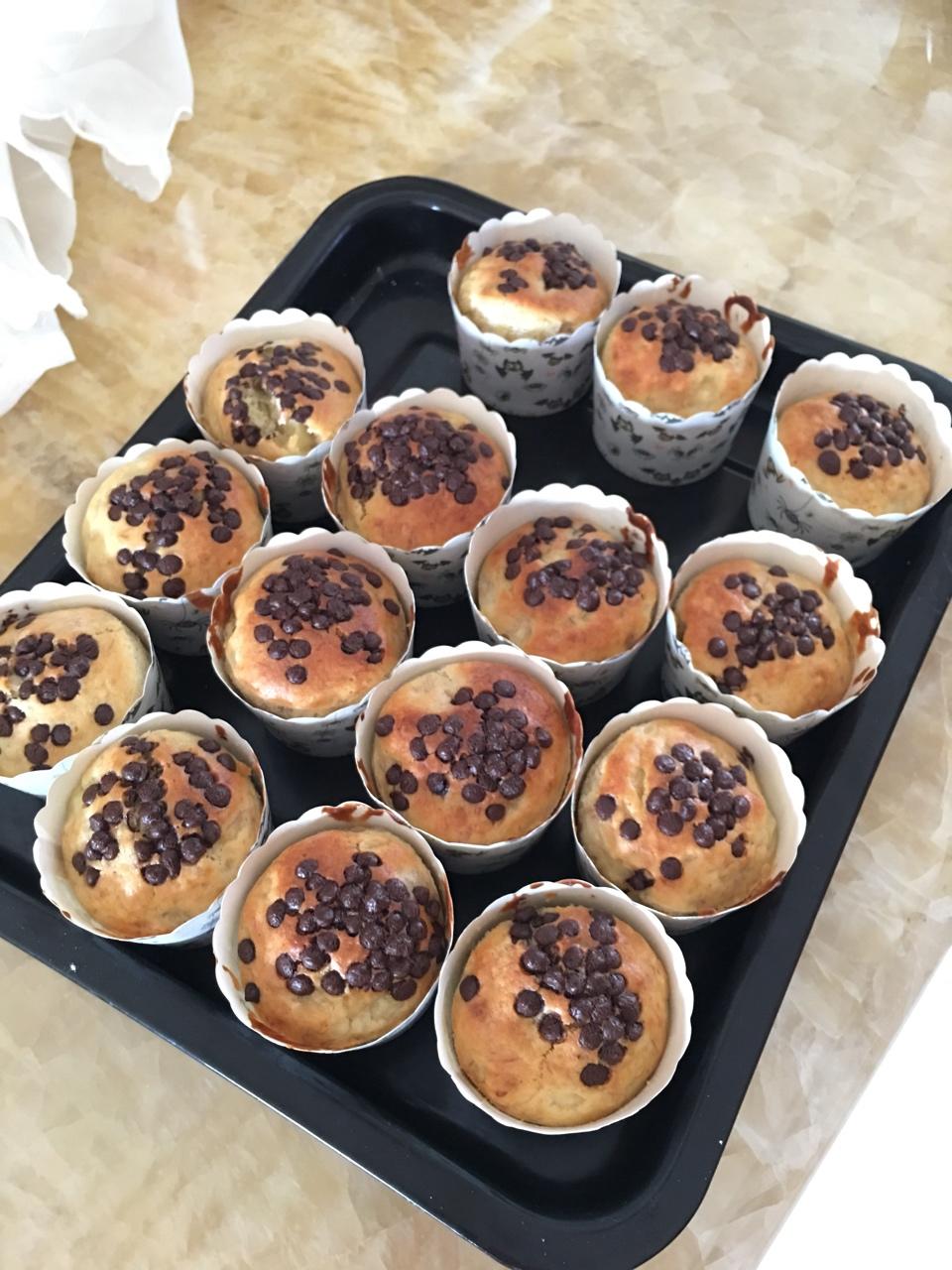 超简单的香蕉巧克力马芬《消灭香蕉》