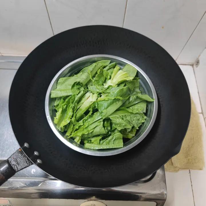 麻酱拌油麦菜