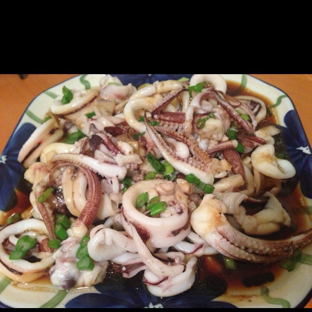 懒人版油淋鱿鱼