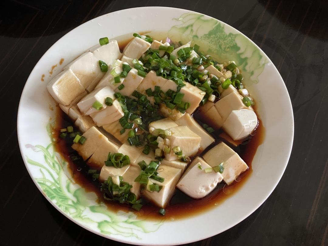 小葱拌豆腐