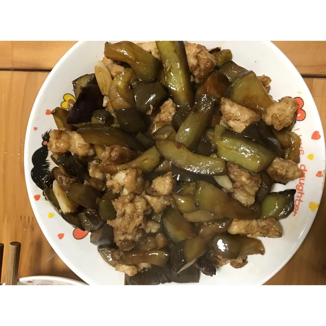 老丁的私房菜-油焖茄子