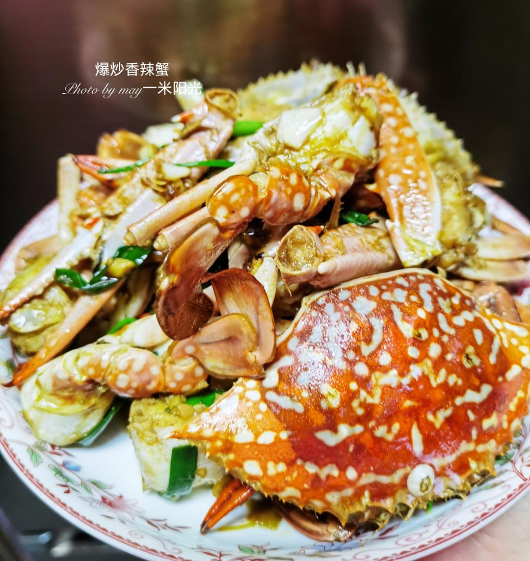 香辣梭子蟹