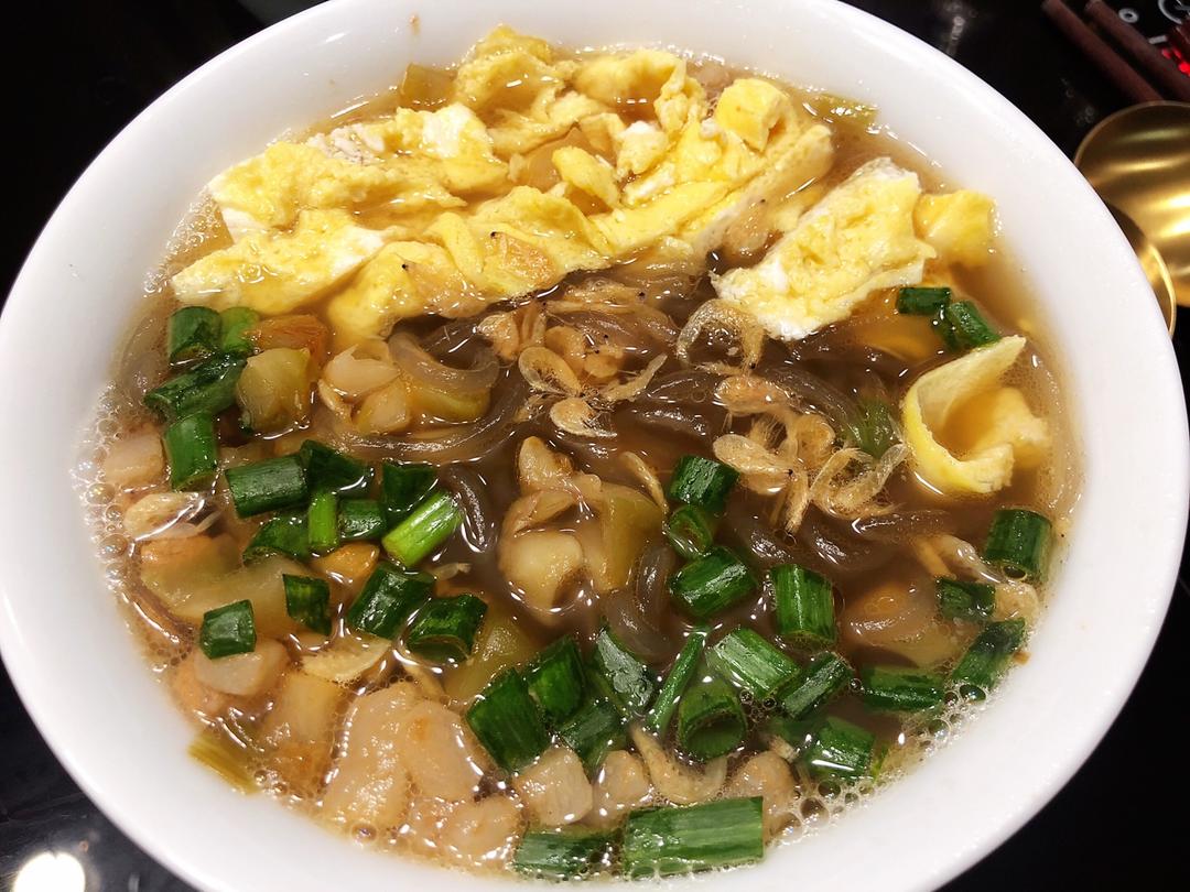 ya娅娅做的绿豆面碎--- 两人份