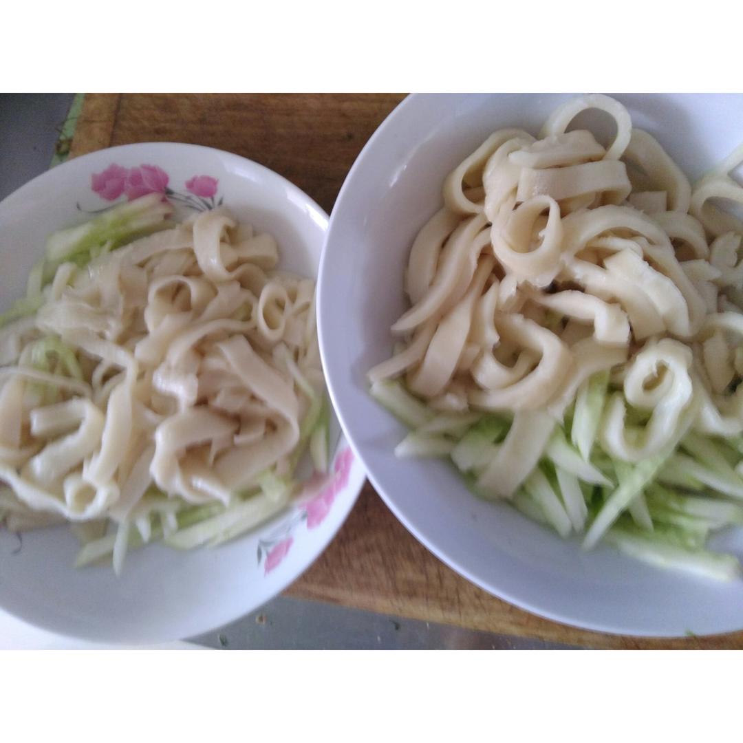 不用水洗的自制凉皮，零失败