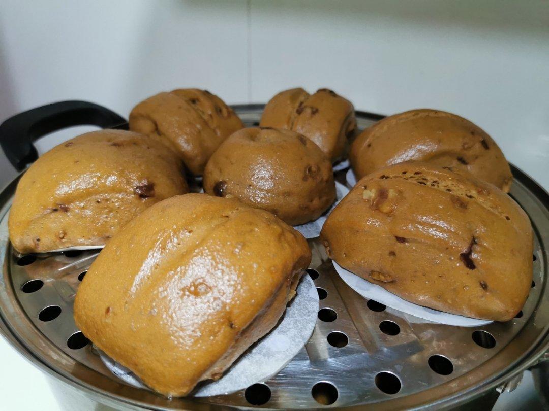 有料的红糖馒头（土豪包）