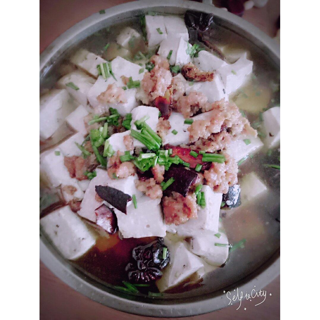 肉末蒸豆腐