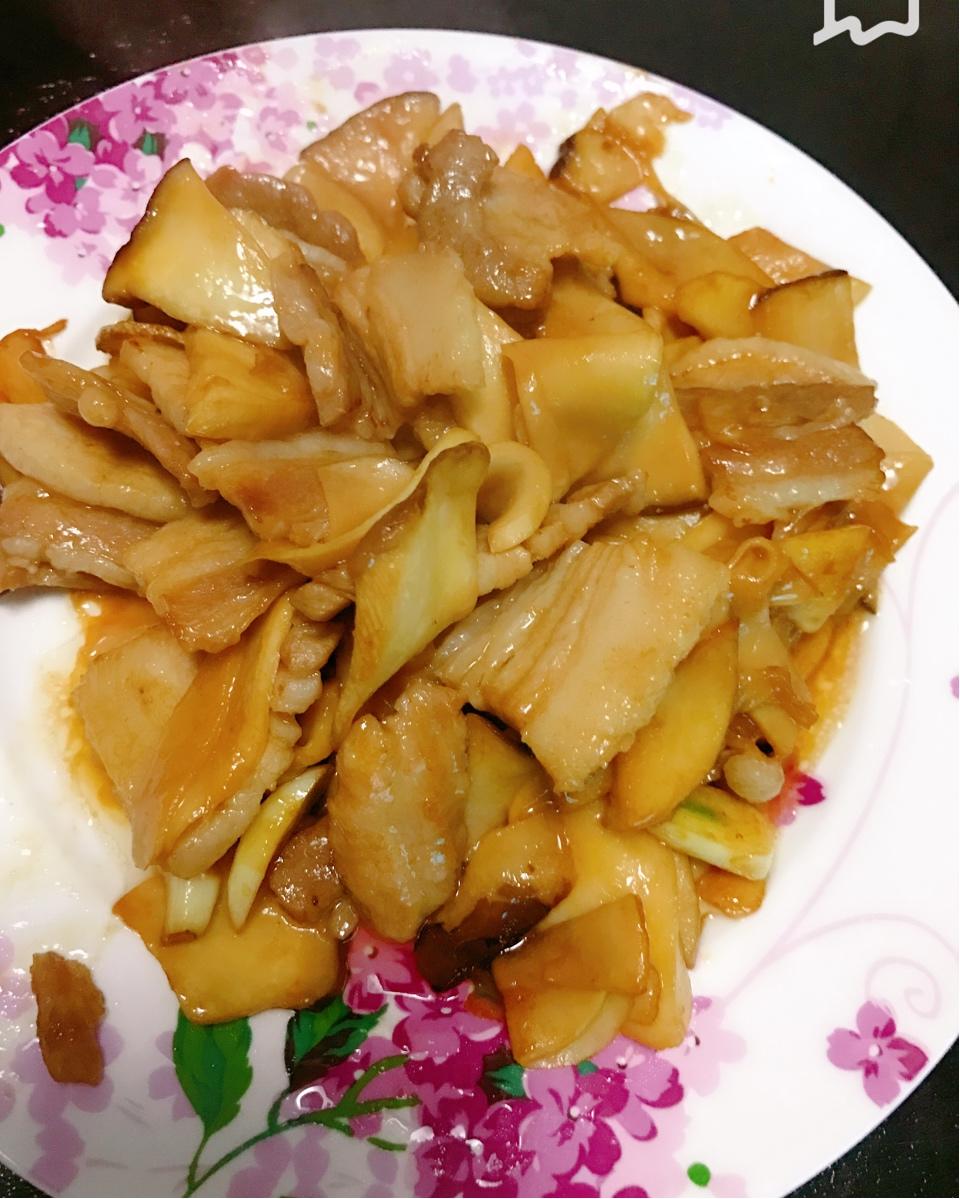 肉炒杏鲍菇