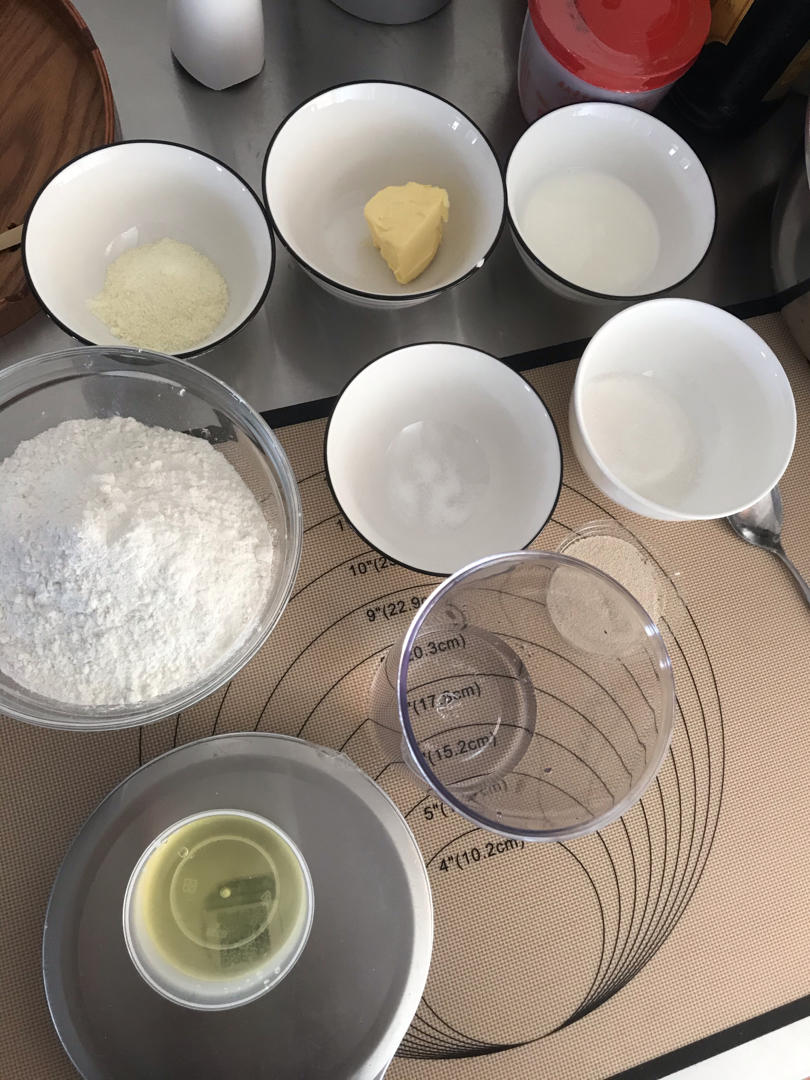 松软汉堡包胚
