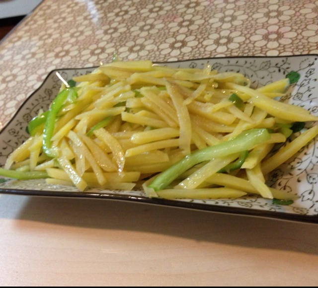 青椒土豆丝