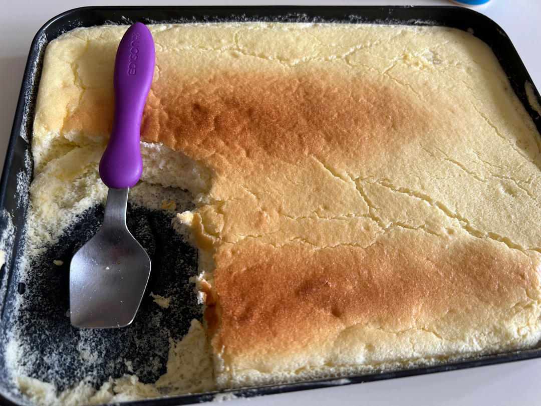 超简单的八寸柠檬蛋糕（松下蒸烤箱版）