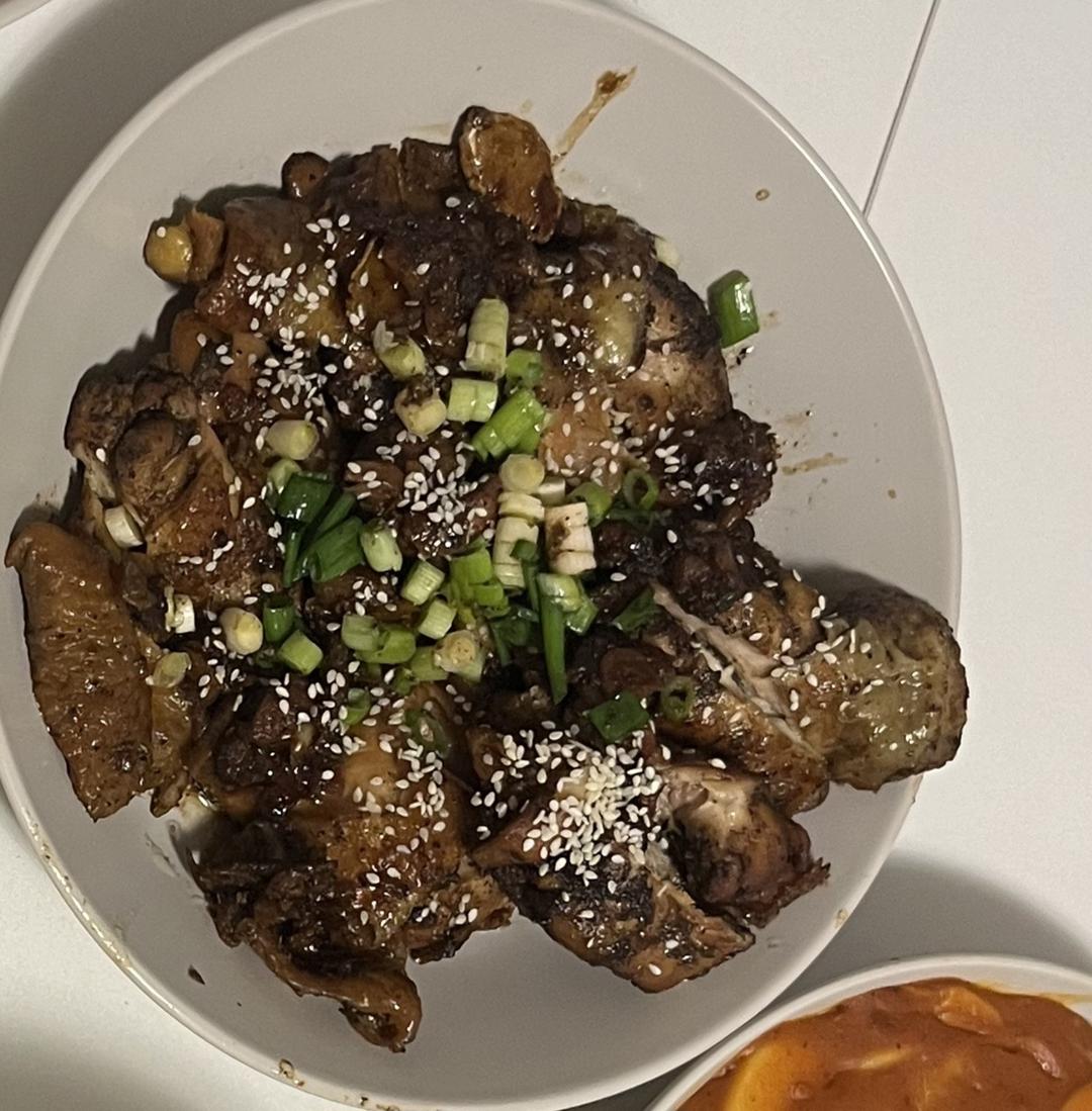 照烧鸡腿饭