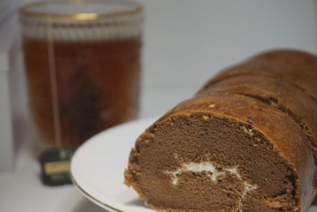 毛巾面可可蛋糕卷‼️变身精致小蛋糕