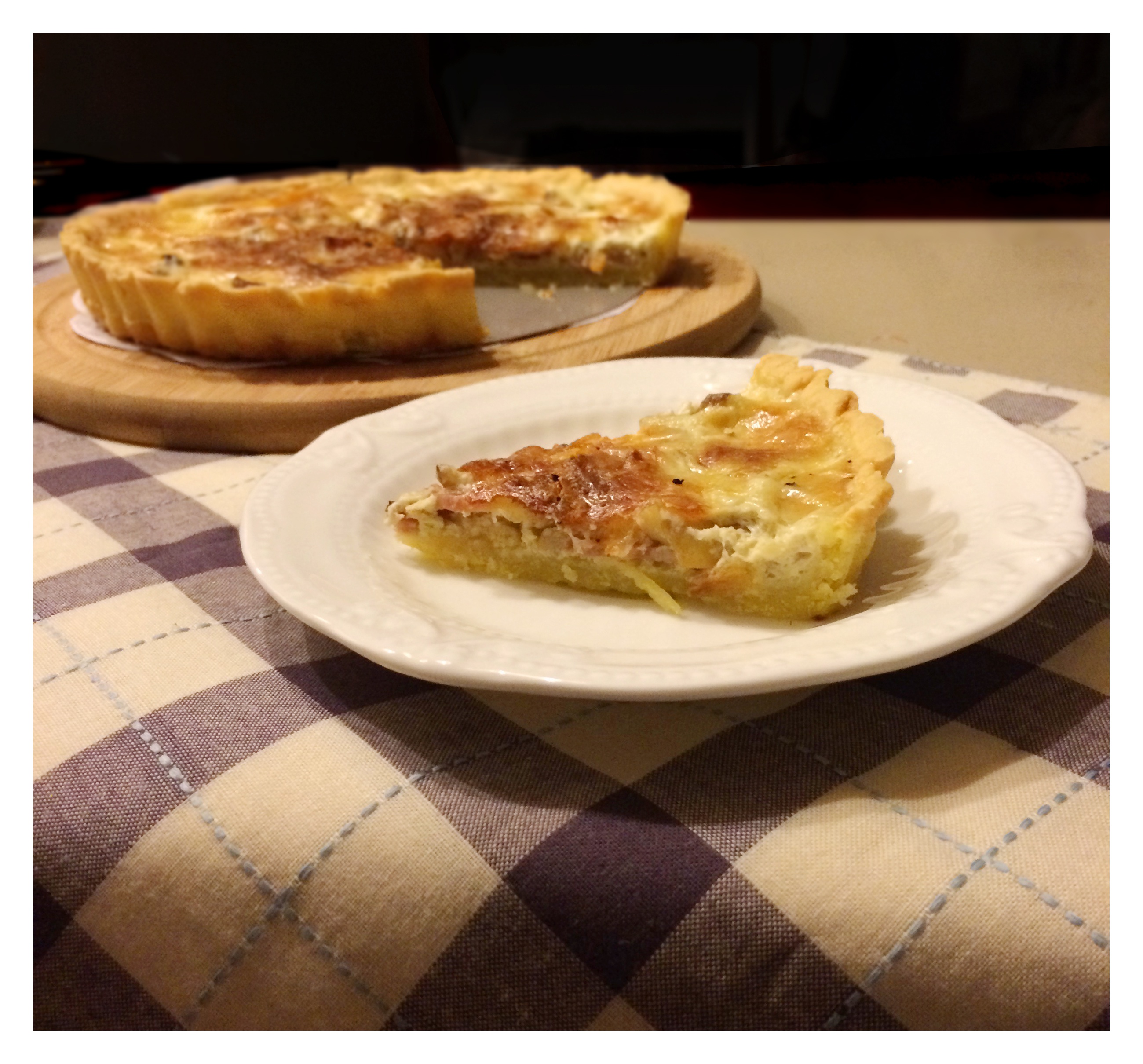 法式蛋挞Quiche Lorraine（洛林乳蛋饼）