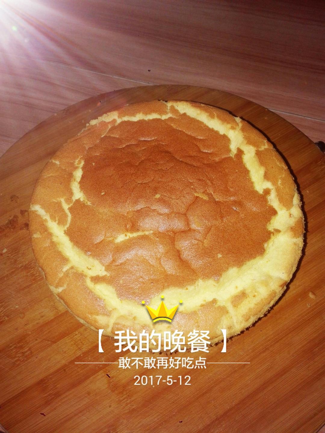 软嫩Q弹，橙香十足——香橙戚风