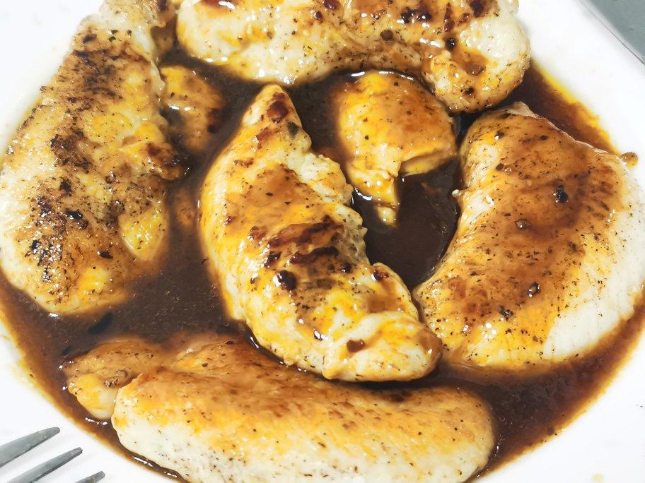 黑椒煎鸡胸 快手版