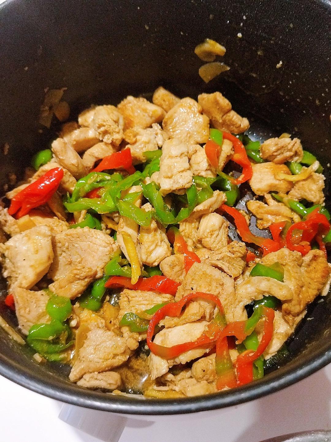 辣炒鸡胸肉，快手菜超下饭