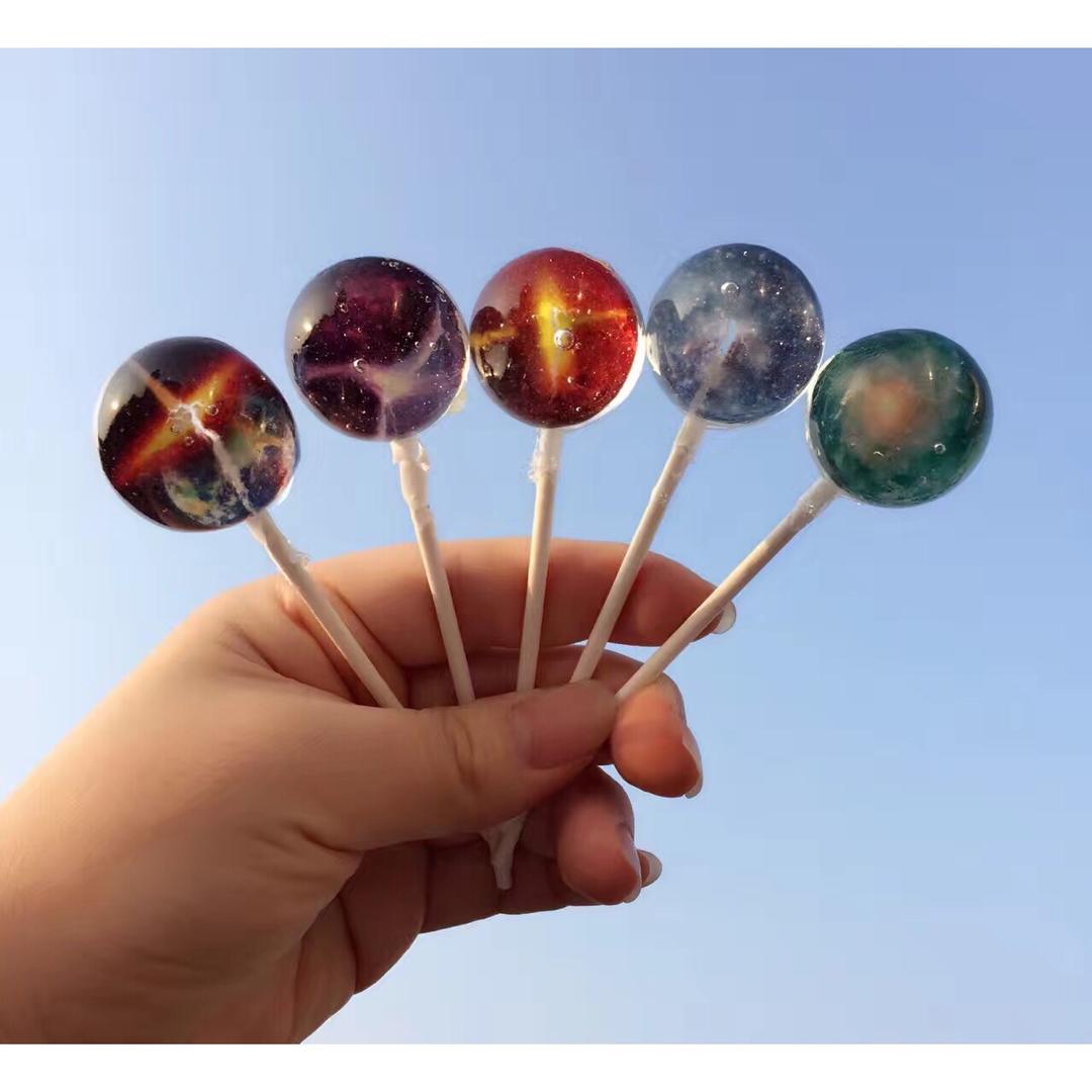 ray0109做的星空棒棒糖