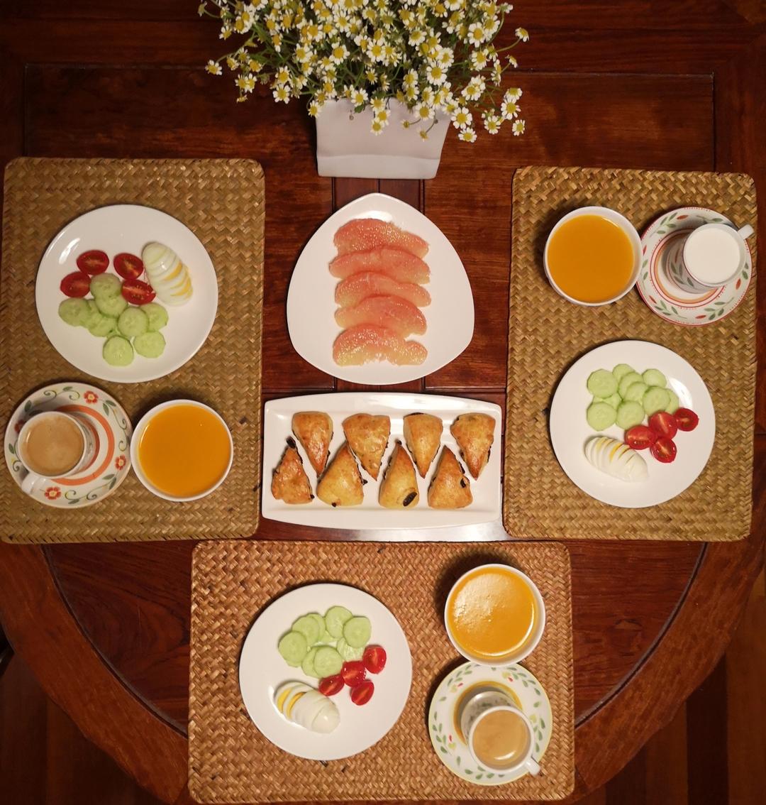 葡萄干司康（酵母版）