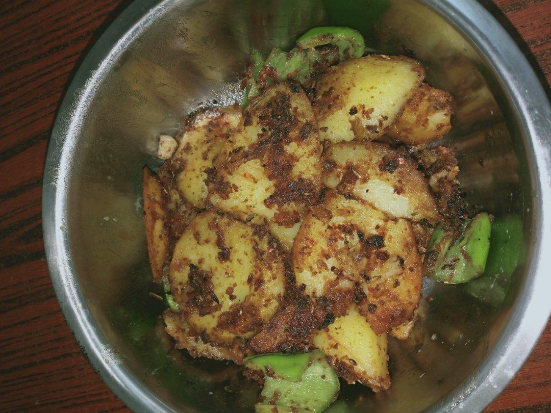 家常干锅土豆片