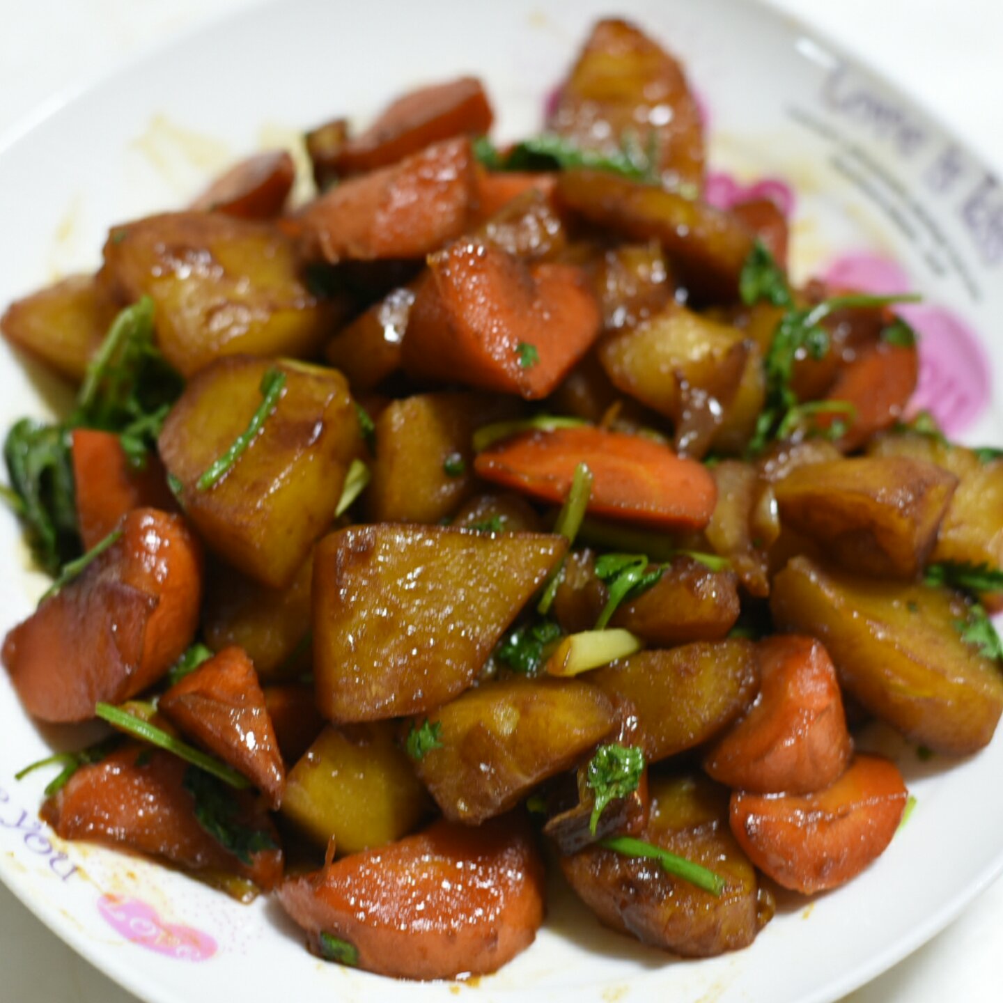 胡萝卜土豆炖排骨