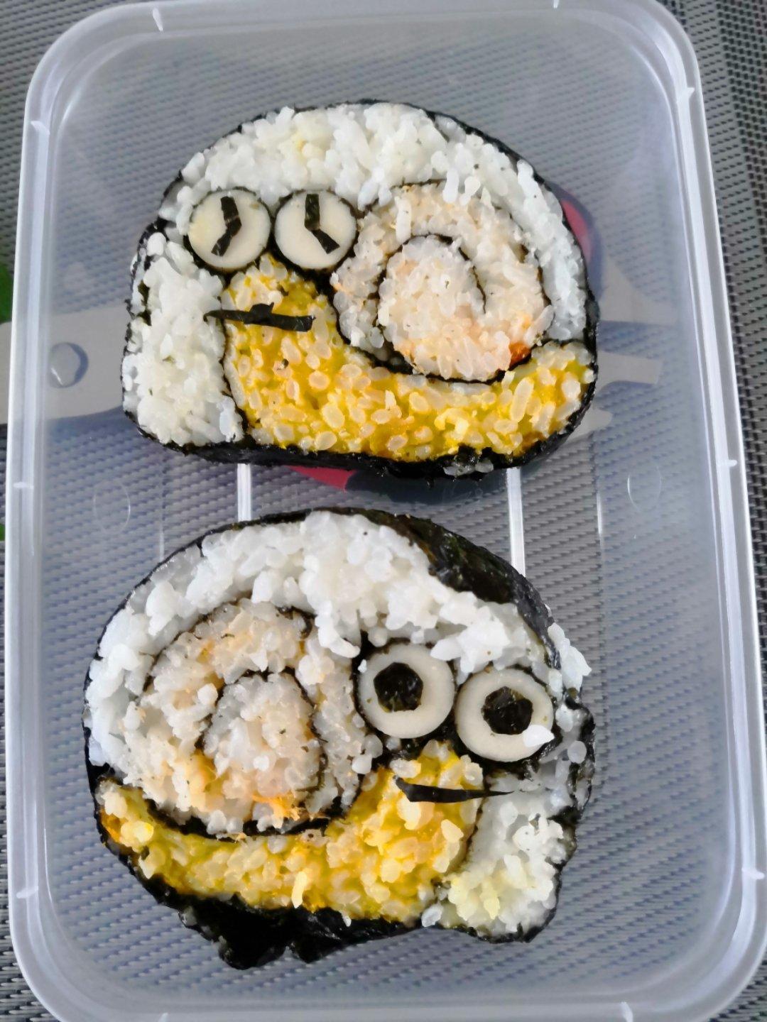 蜗牛花样寿司