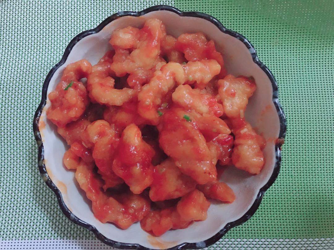 糖醋里脊（简单版。好吃美味）的做法