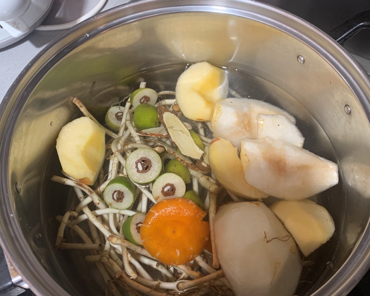 消炎神仙鱼腥草苹果汤的做法